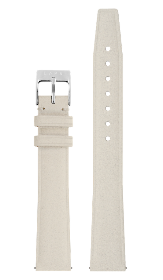 Bracelet Prima - Cuir crème