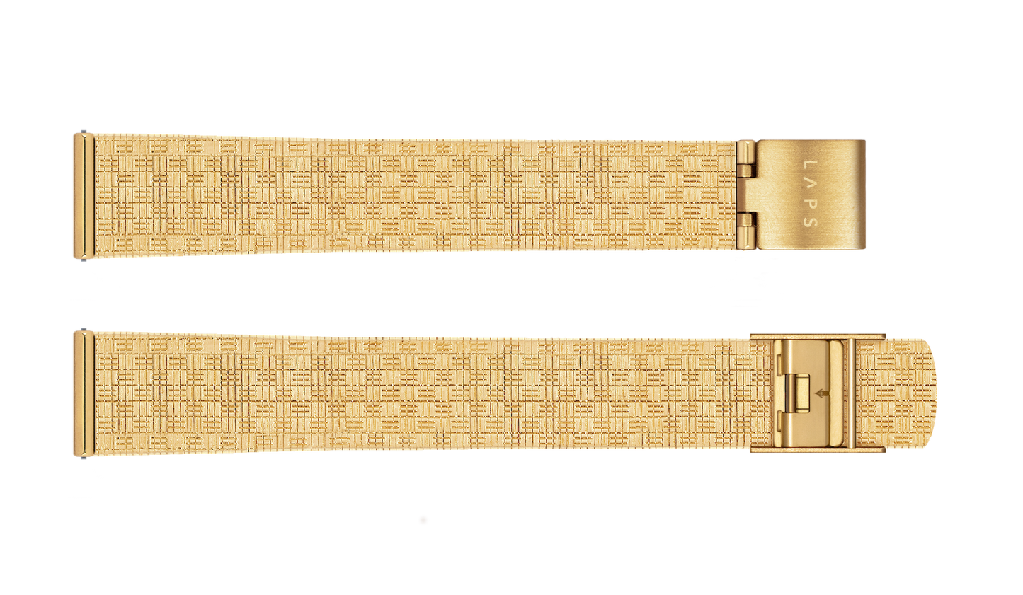 Métal. Damier 14mm