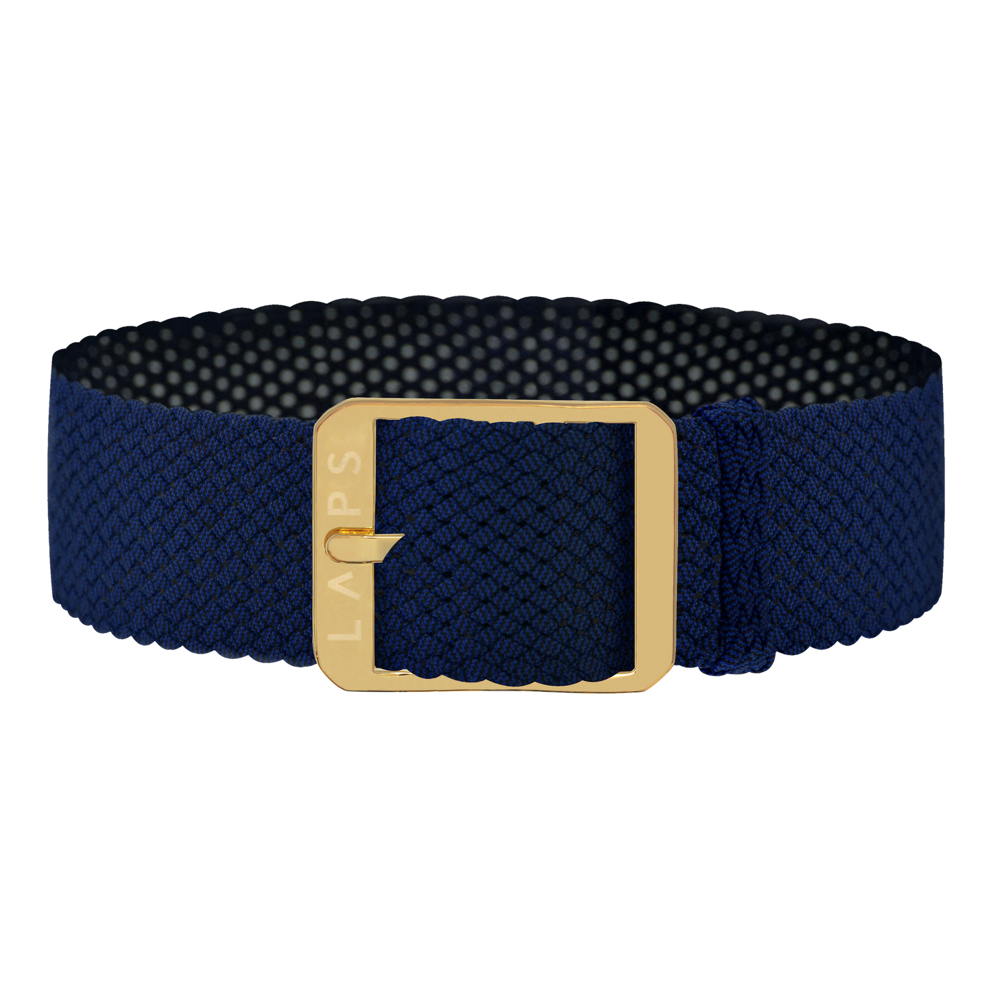 Perlon. bleu cobalt 18mm