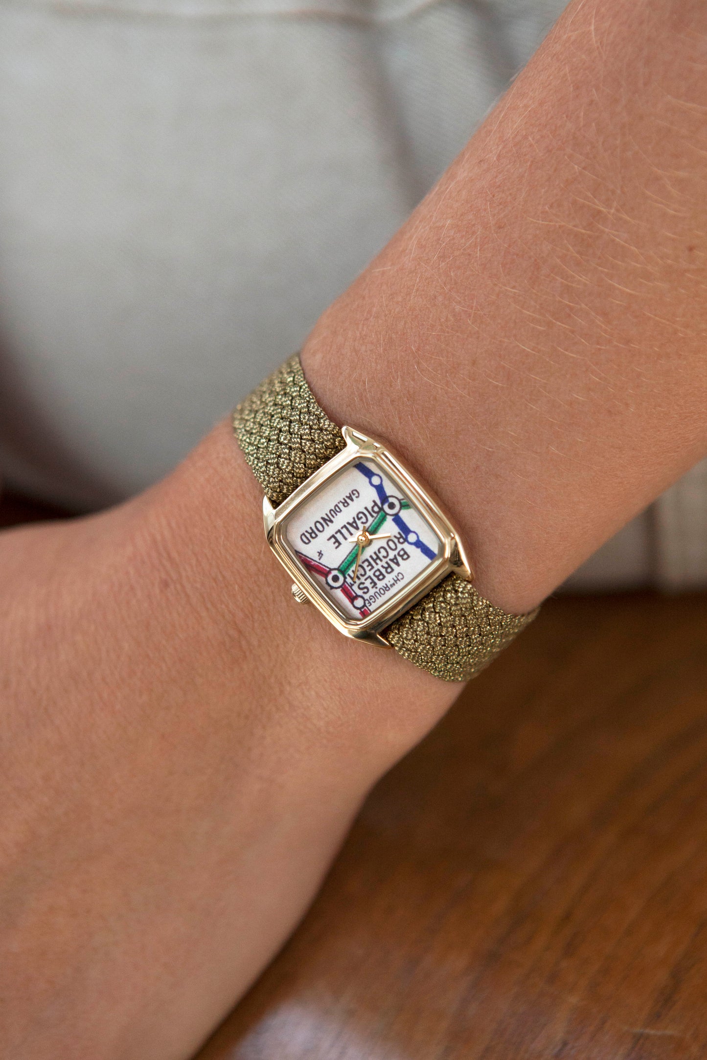 Prima Strap - Gold Perlon
