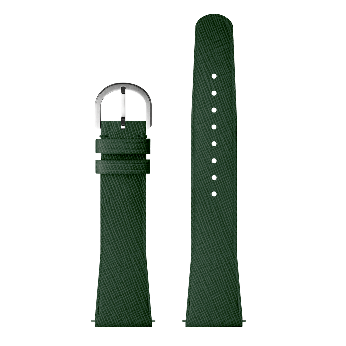 Arche Strap - Green Saffiano