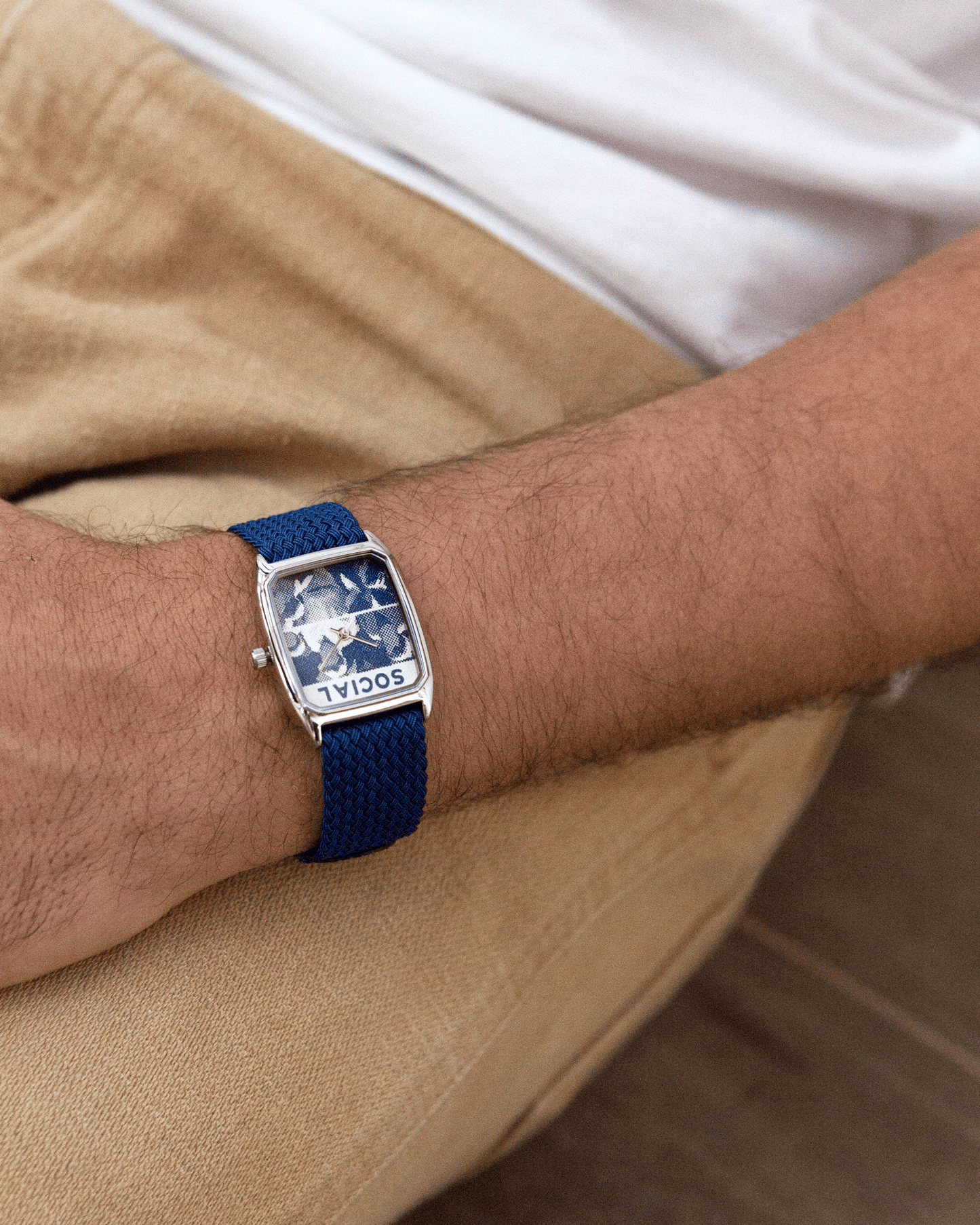 Signature Strap - Cobalt Blue Perlon