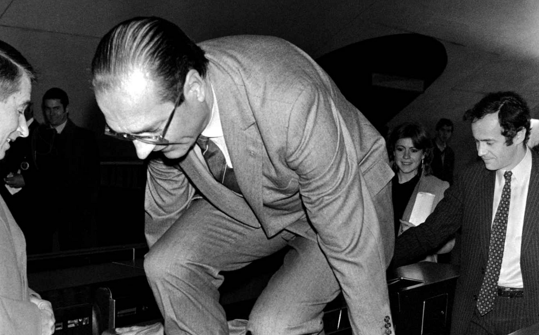 Chirac : le fraudeur cool du métro ? #1
