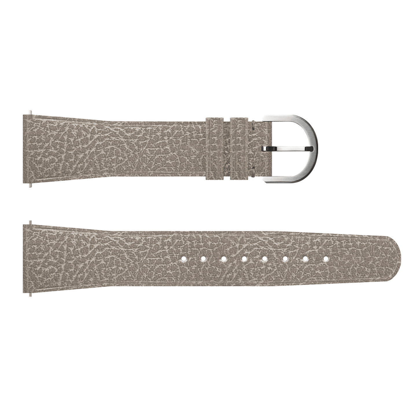 Arche Strap - Grey grainy veal