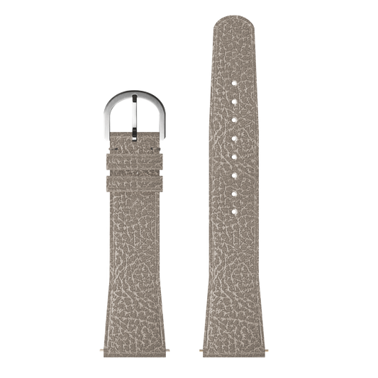 Arche Strap - Grey grainy veal