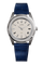 Indigo croco leather