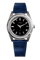 Indigo croco leather