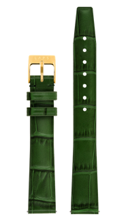 Prima Bracelet - Green Croco Leather