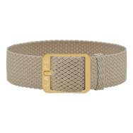 Perlon. Beige 18mm