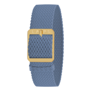 Bracelet Signature - Perlon Bleu de Paname