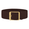 Perlon. marron 18mm