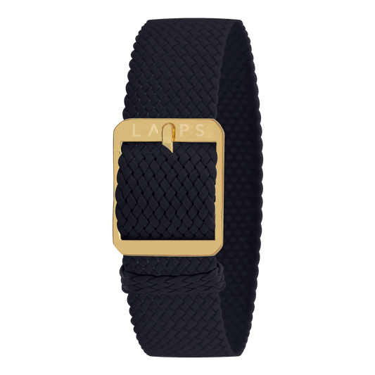 Signature Strap - Black Perlon