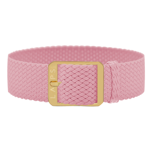 Perlon. rose 18mm