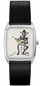 black leather strap
