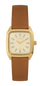 Camel leather strap