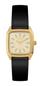 Black leather strap