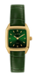 Cuir croco vert