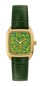 Cuir croco vert
