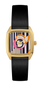black leather strap