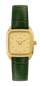 Green croco leather