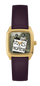 Cuir aubergine