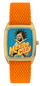 Orange perlon