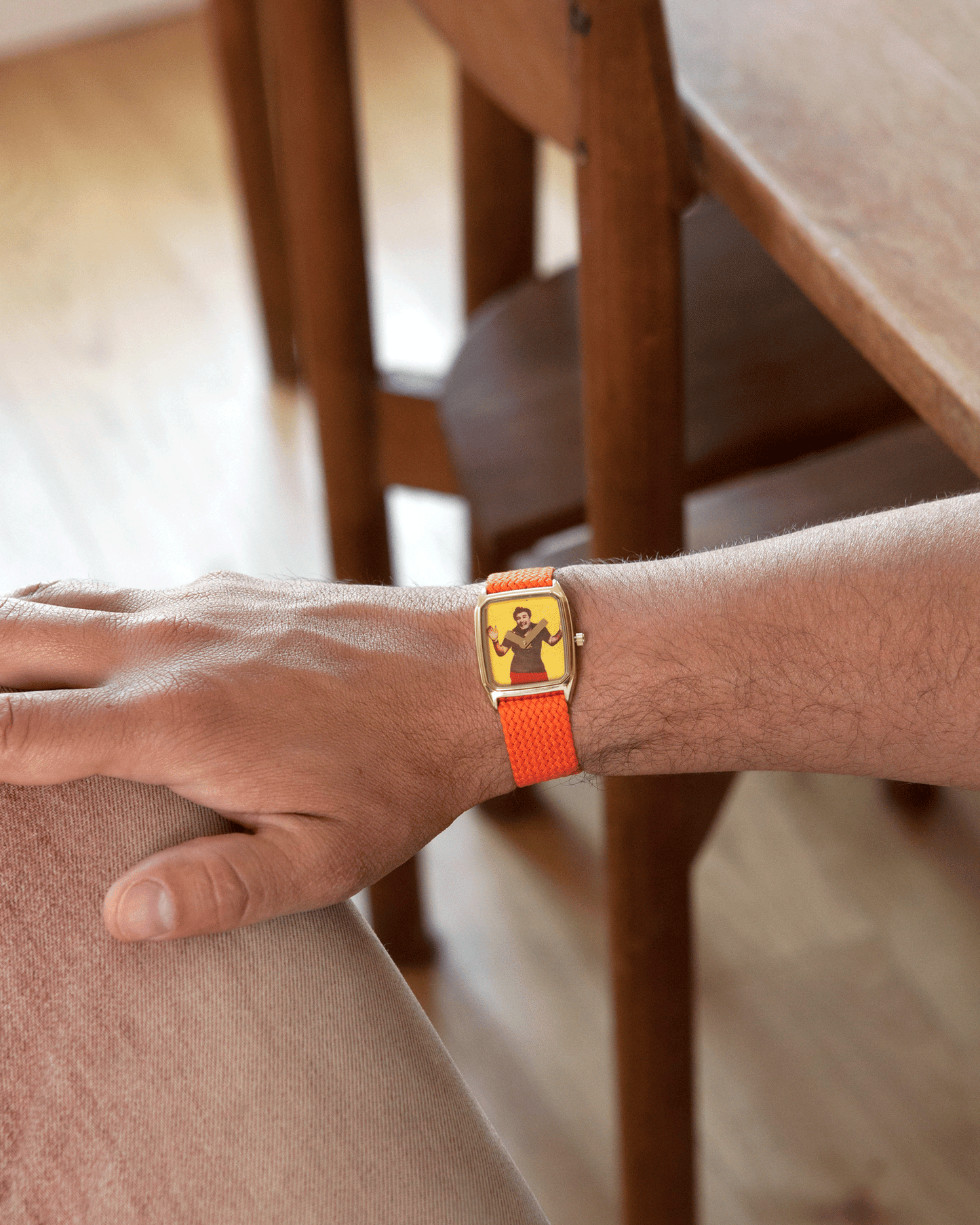 Signature Strap - Orange Perlon