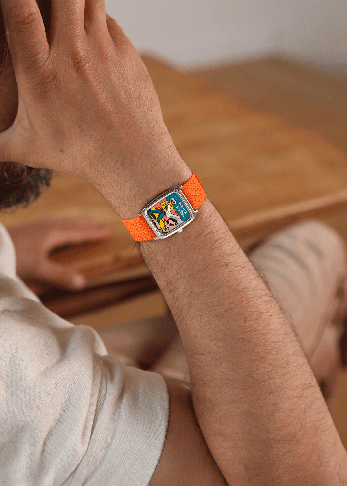 Tekisasu laps watch. The japanese Texas rangers picture watch.